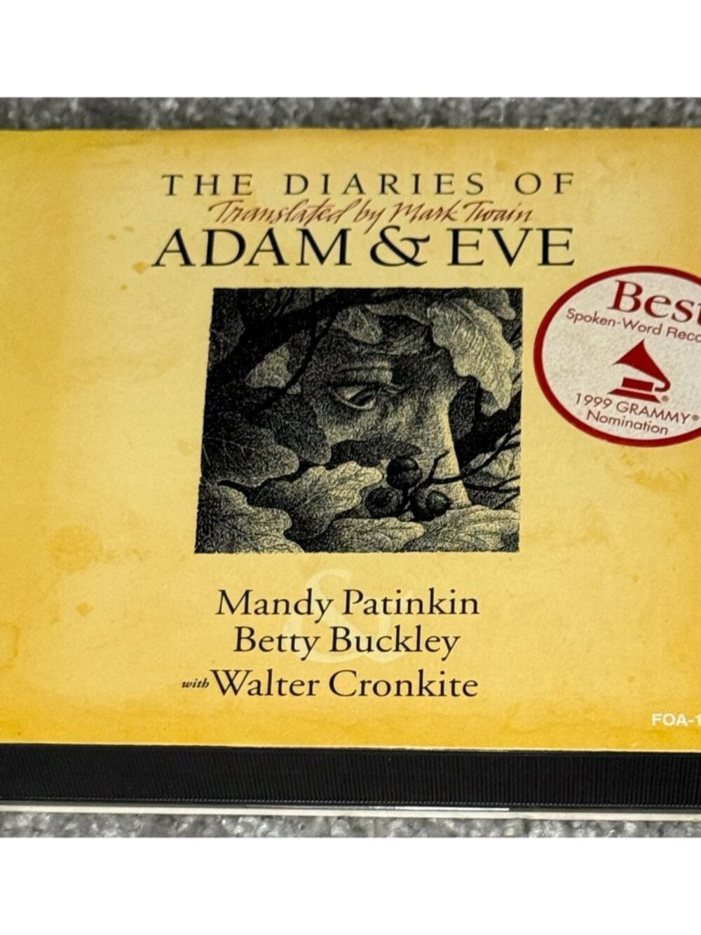 The Diaries Of Adam & Eve Translated By Mark Twain 2 Audio CD Set